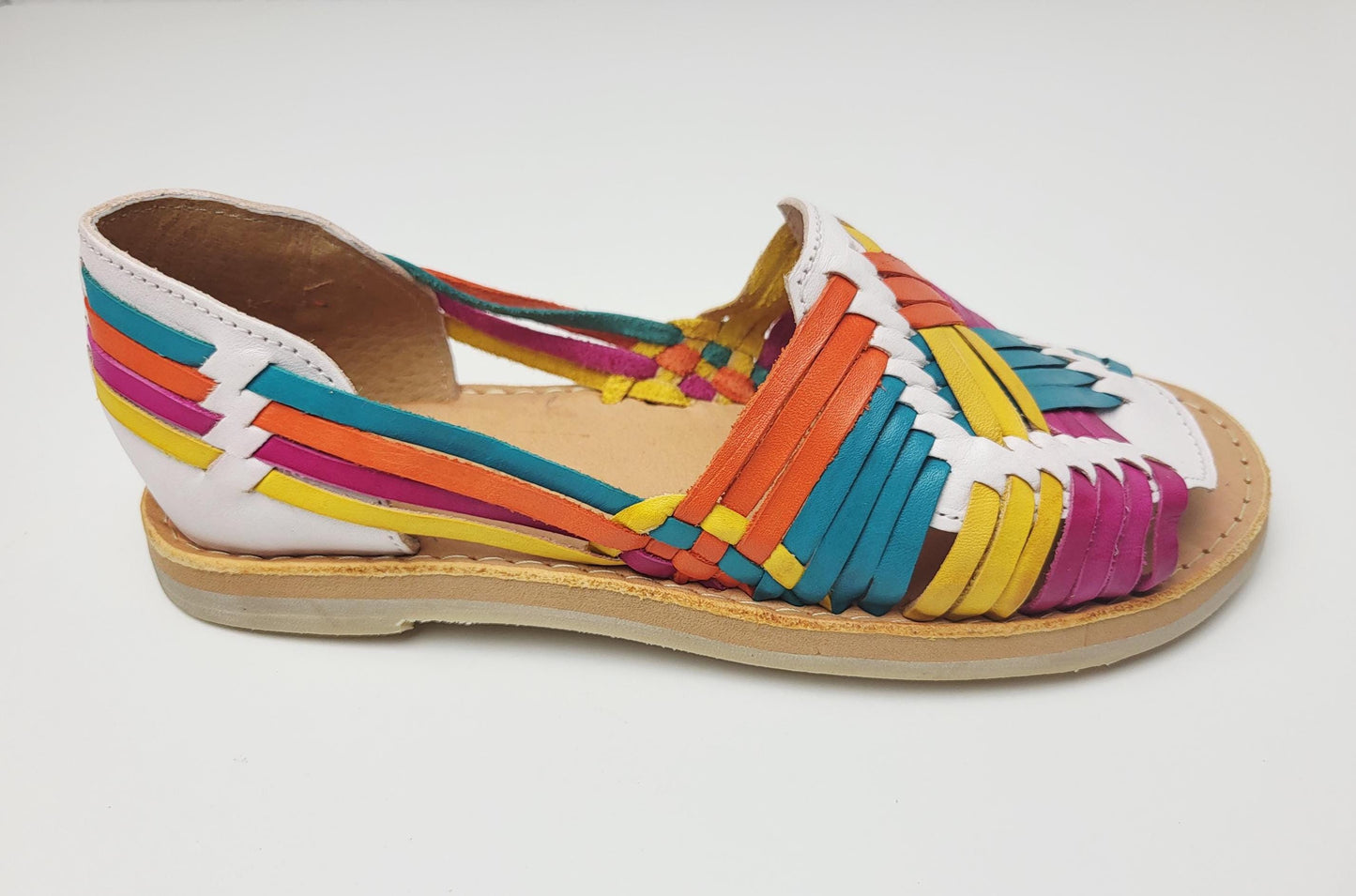 mexikanische Huaraches, handgemachte Huarache Sandalen, Ledersandalen, Huarache Schuhe