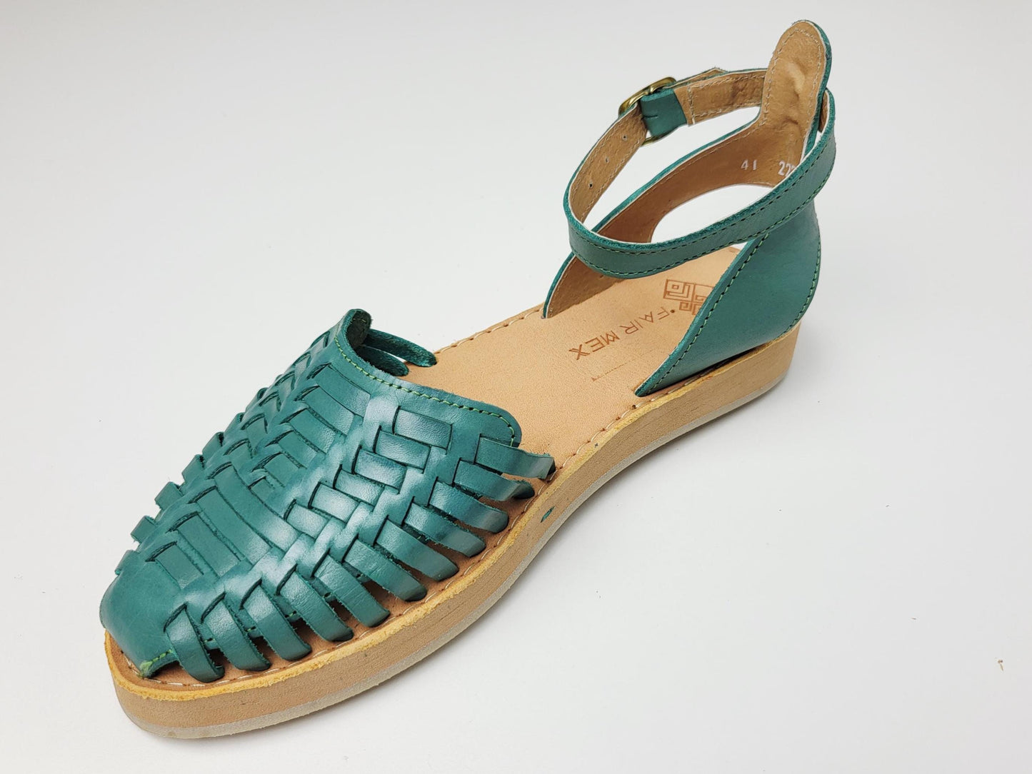 mexikanische Huaraches, handgemachte Huarache Sandalen, Ledersandalen, Huarache Schuhe
