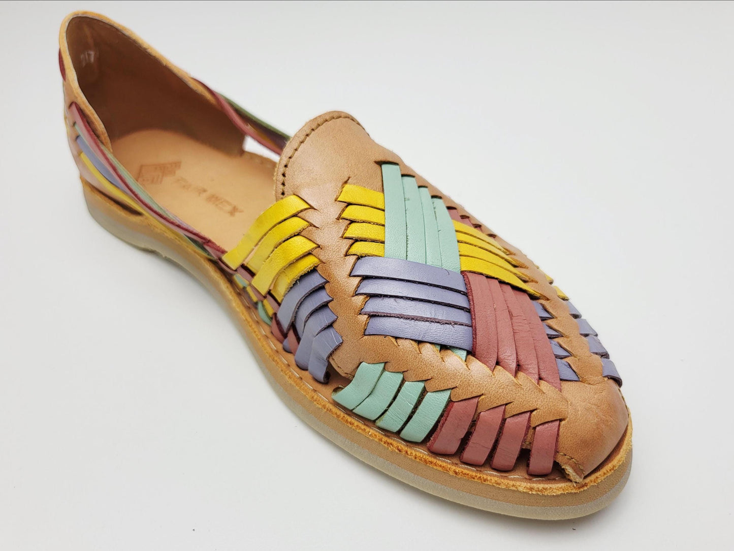 mexikanische Huaraches, handgemachte Huarache Sandalen, Ledersandalen, Huarache Schuhe