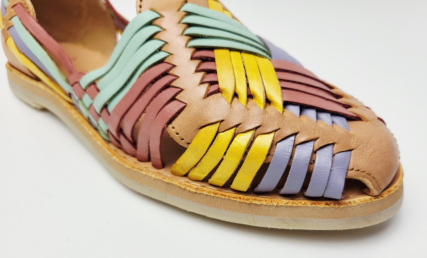 mexikanische Huaraches, handgemachte Huarache Sandalen, Ledersandalen, Huarache Schuhe
