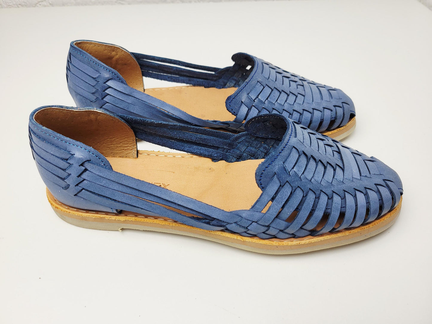 mexikanische Huaraches, handgemachte Huarache Sandalen, Ledersandalen, Huarache Schuhe