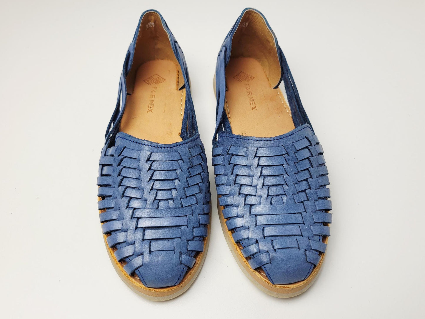 mexikanische Huaraches, handgemachte Huarache Sandalen, Ledersandalen, Huarache Schuhe