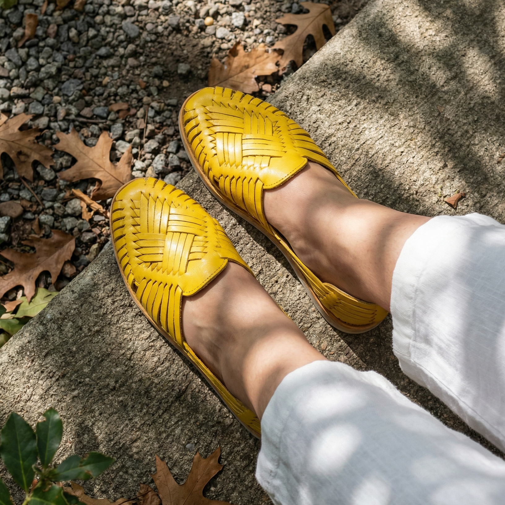 gelbe Huaraches von Fairmex