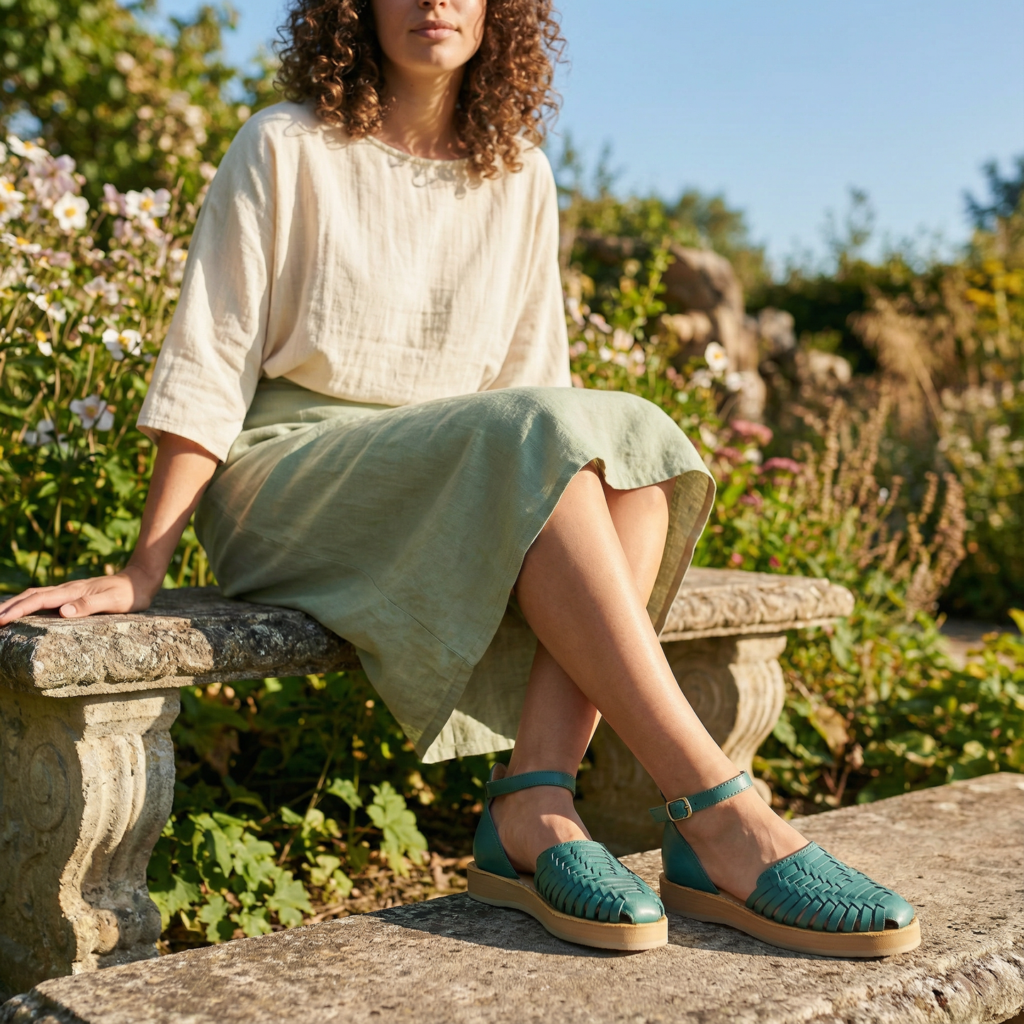 mexikanische Huaraches, handgemachte Huarache Sandalen, Ledersandalen, Huarache Schuhe