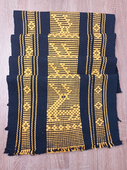 8 x Tischset, handgefertigt in Mexiko, Platzmatten, Teller Untersetzer Stoff