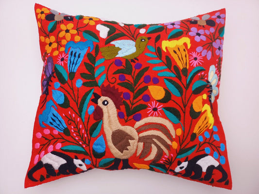 Mexican cushion cover, handmade in Mexico