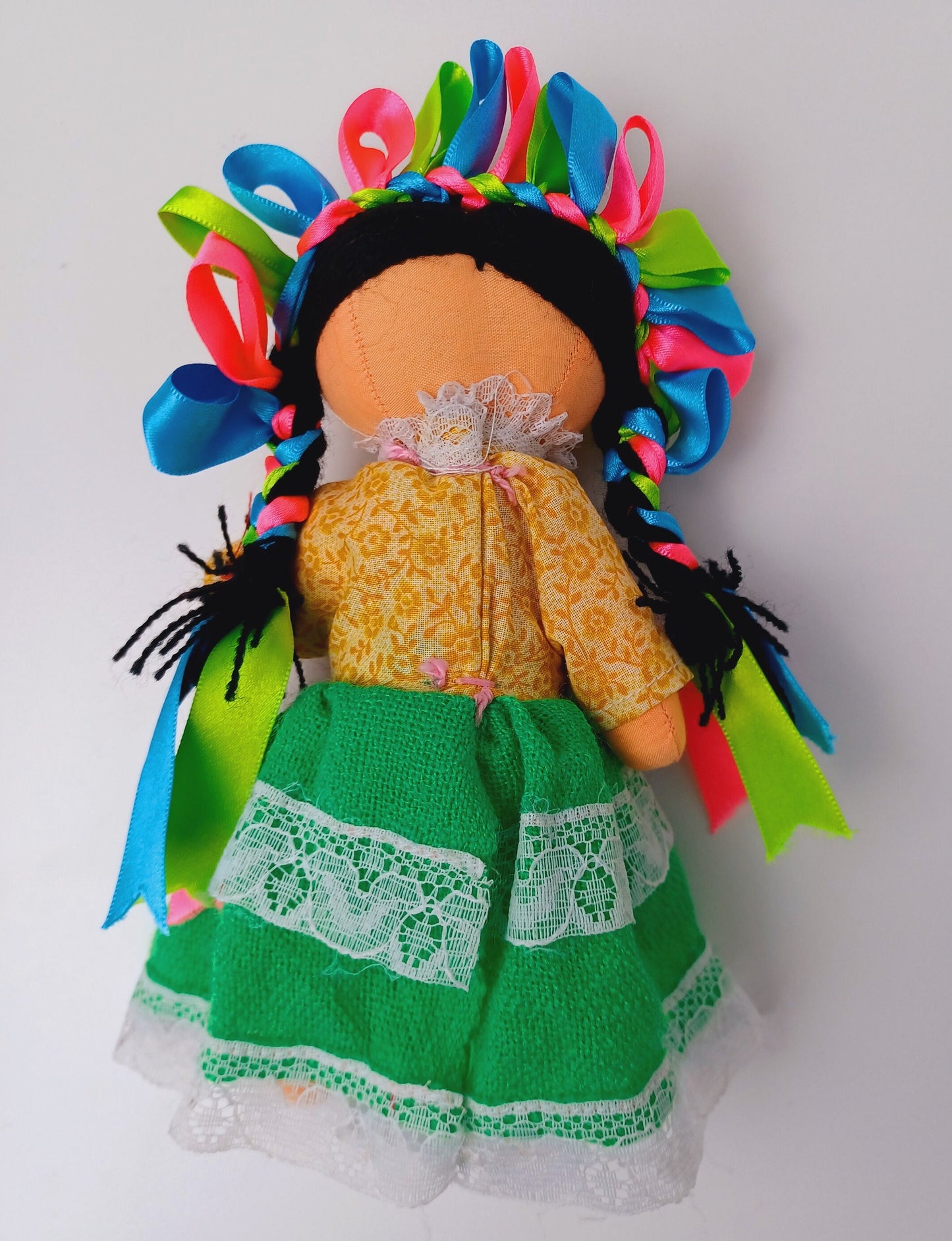 handgefertigte mexikanische Puppe, traditionelle mexikanische Puppe, Deko Puppe, Lele Puppe