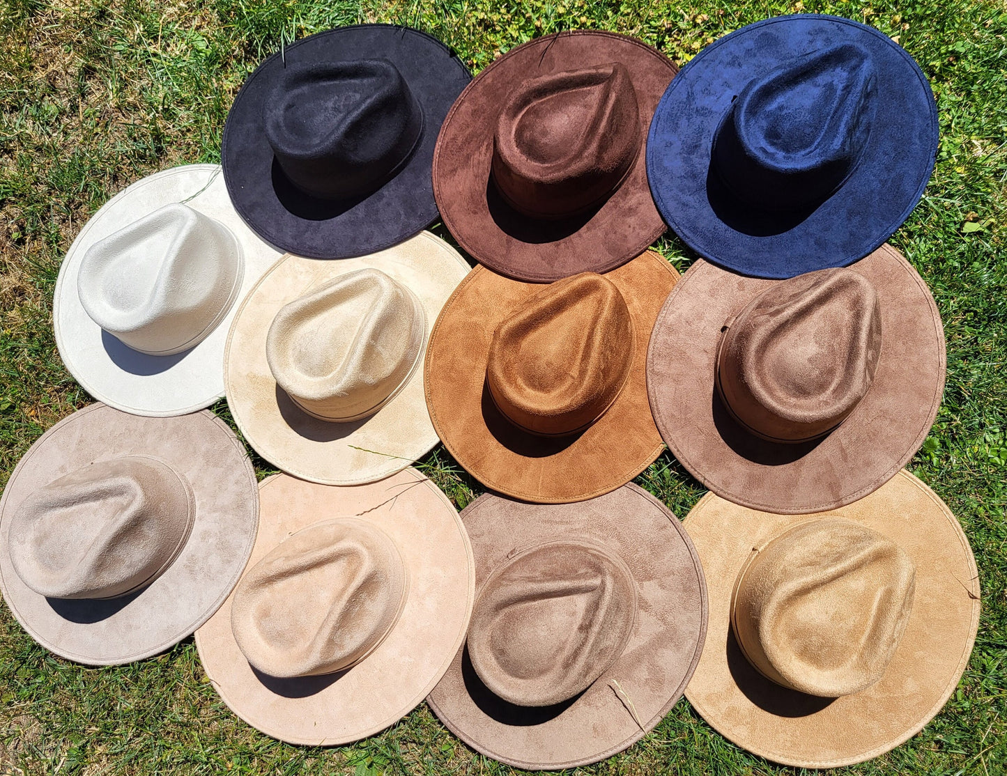 Chapeau Fedora, chapeau fait main du Mexique, chapeau Boho, chapeau en daim beige