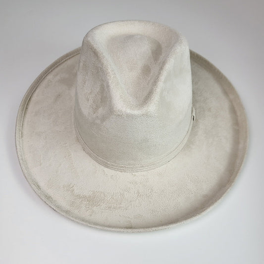 Fedora hat with wide brim, boho hat, women's hat, men's hat