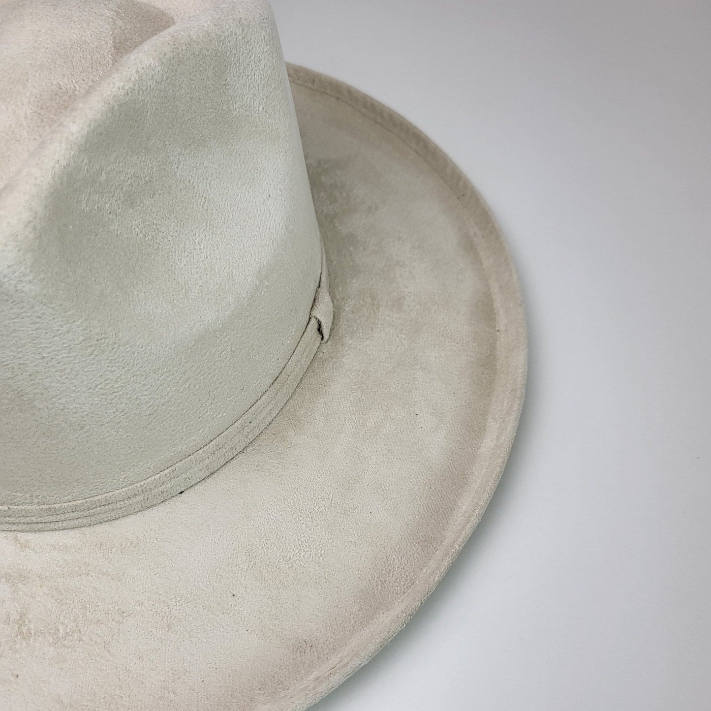 Fedora hat with wide brim, boho hat, women's hat, men's hat