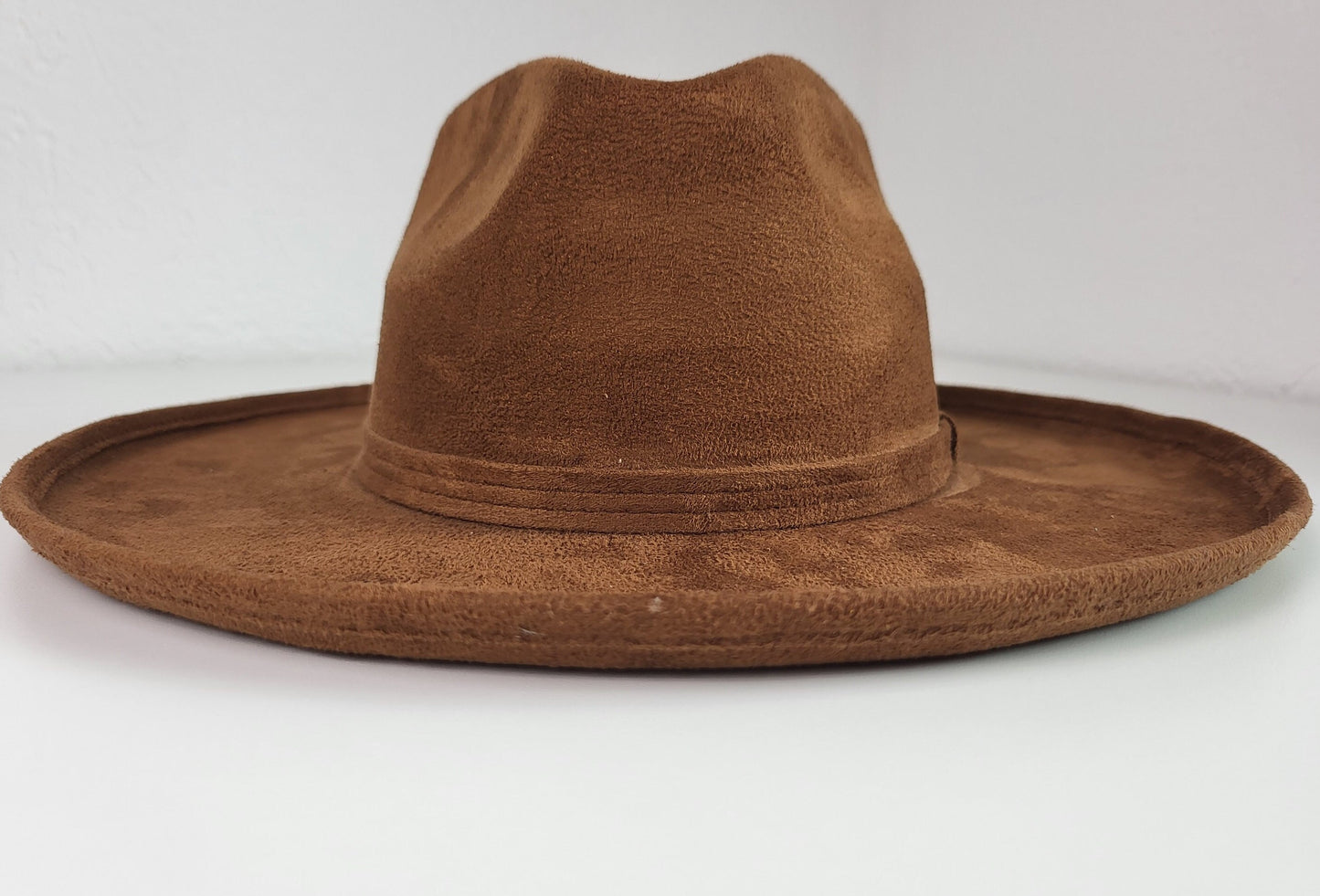 Fedora hat with wide brim, boho hat, women's hat, men's hat