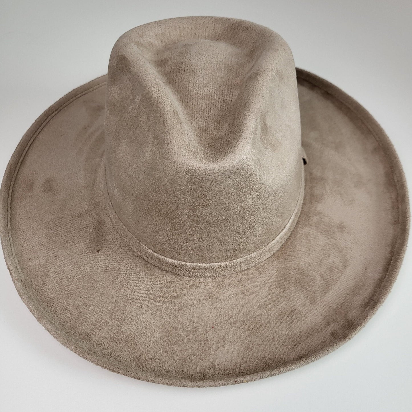 Fedora hat with curved brim, women's hat, men's hat