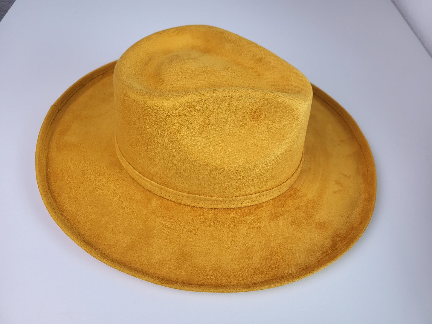 Fedora hat with wide brim, boho hat, women's hat, men's hat