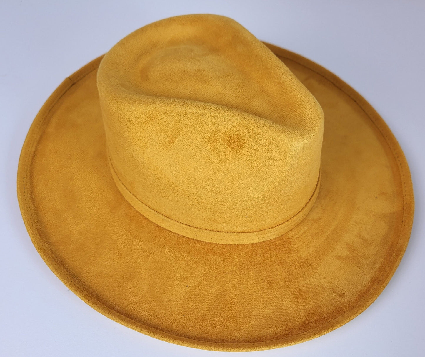 Fedora hat with wide brim, boho hat, women's hat, men's hat