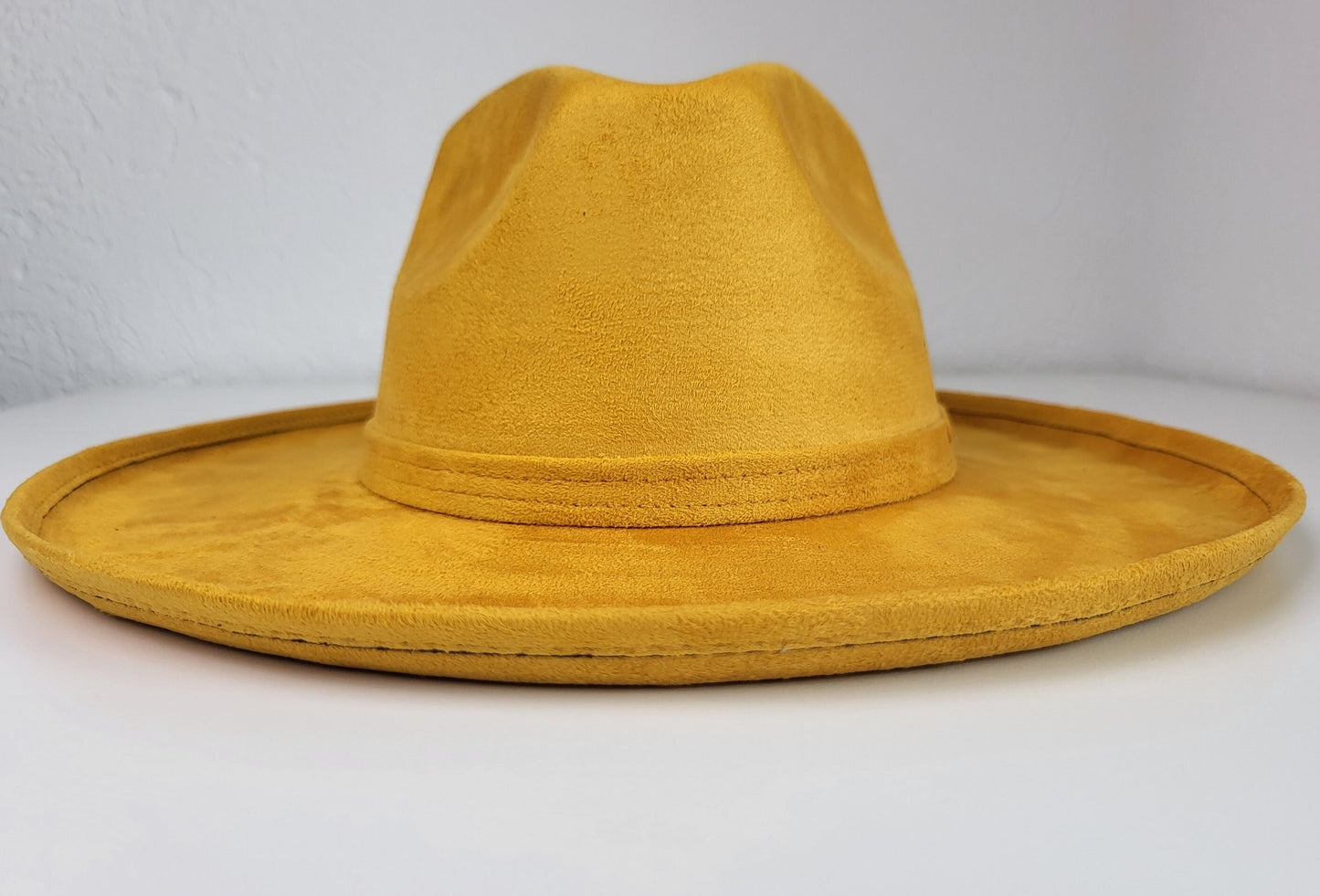 Fedora hat with wide brim, boho hat, women's hat, men's hat