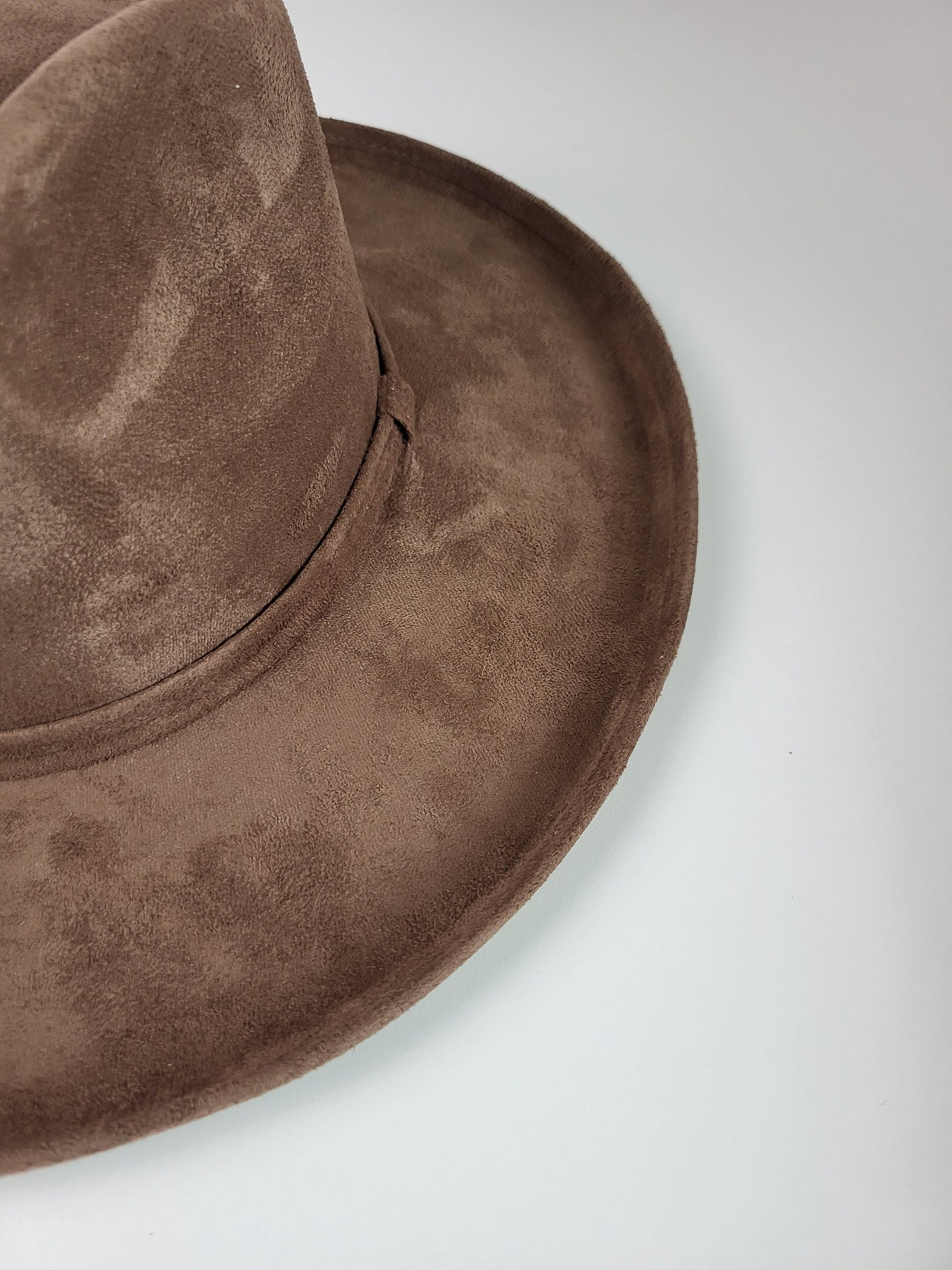 Fedora hat with wide brim, boho hat, women's hat, men's hat