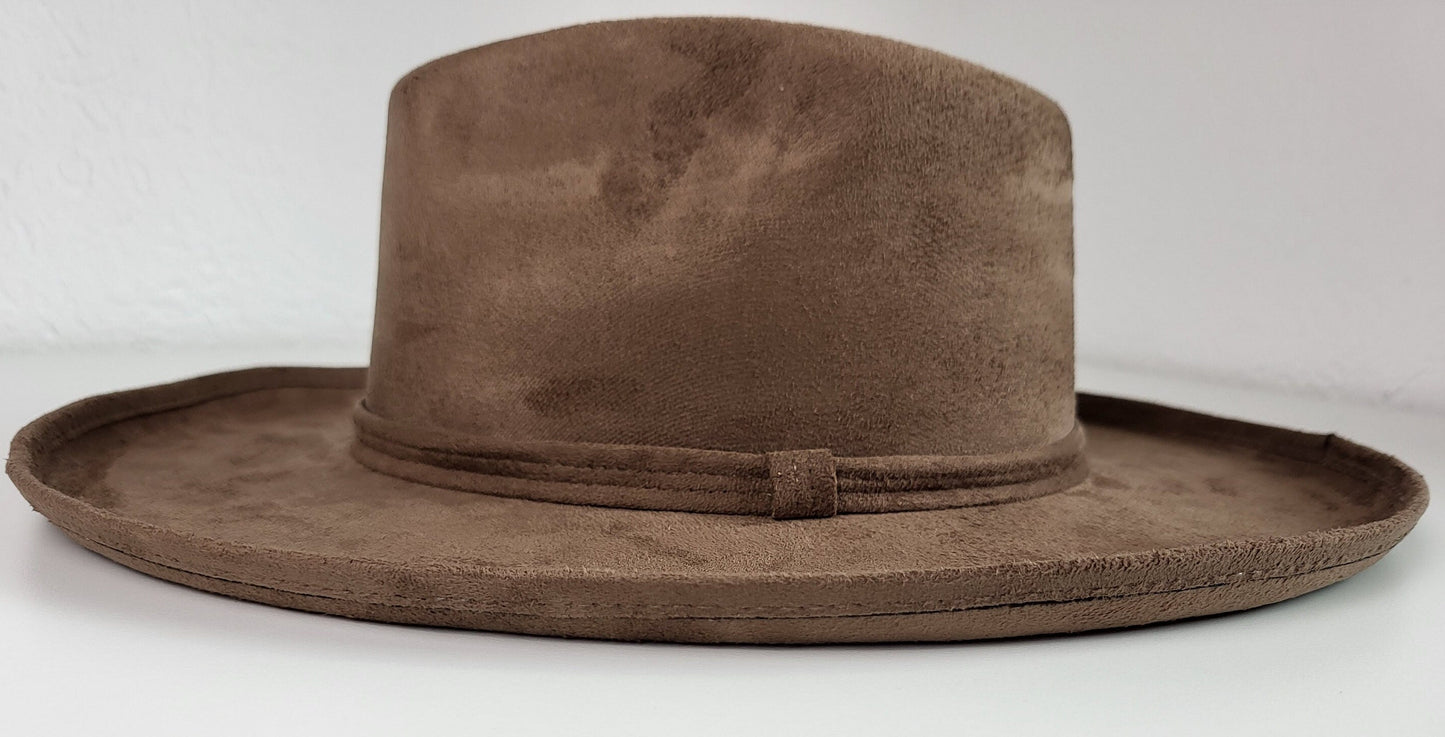 Chapeau Fedora à large bord, chapeau boho, chapeau pour femme, chapeau pour homme