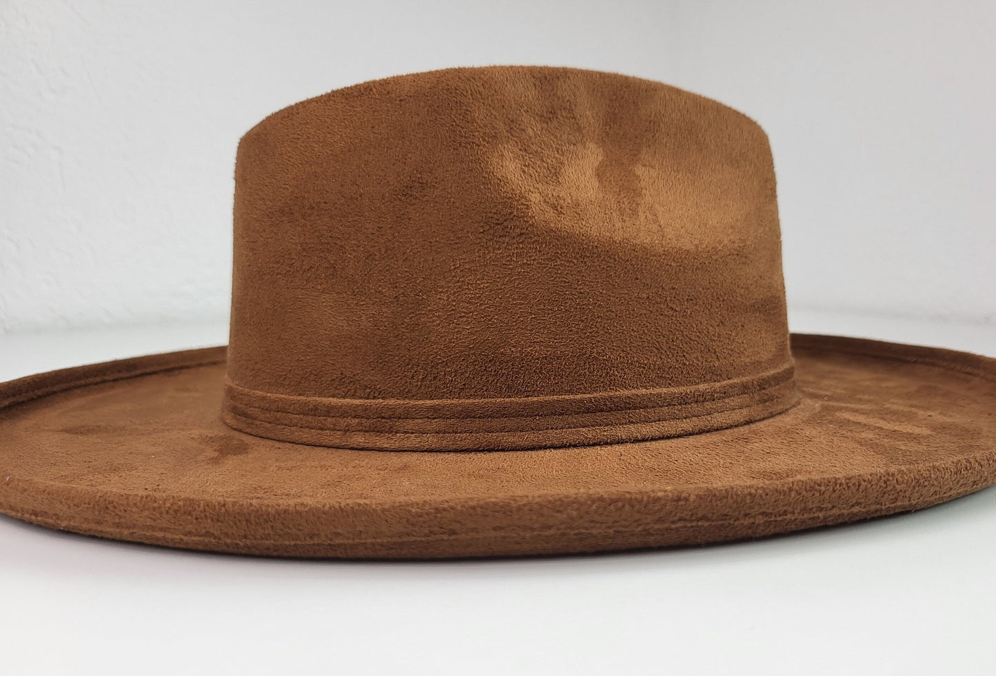 Fedora hat with wide brim, boho hat, women's hat, men's hat