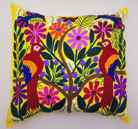 Mexican cushion cover, handmade in Mexico