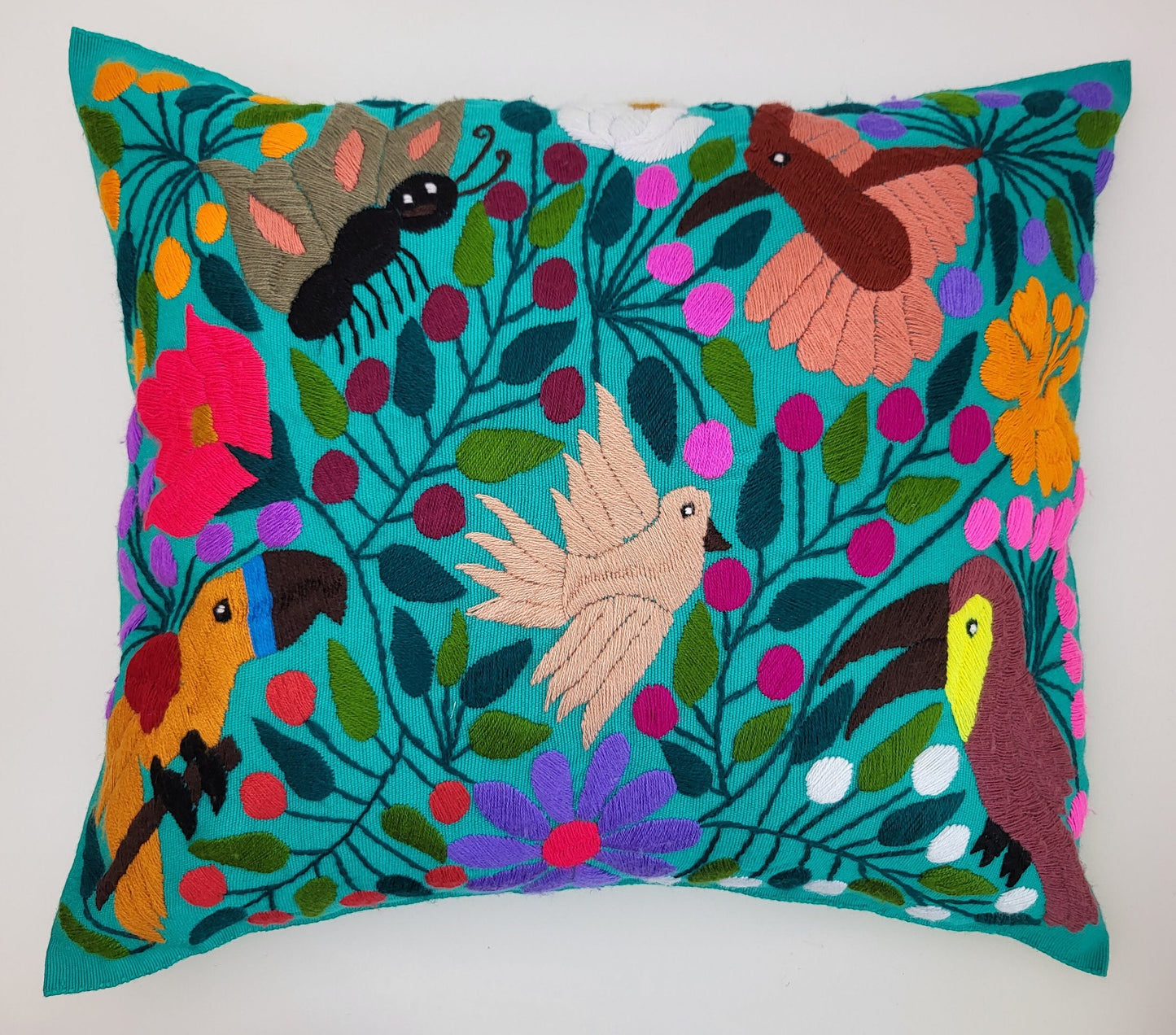 Mexican cushion cover, handmade in Mexico