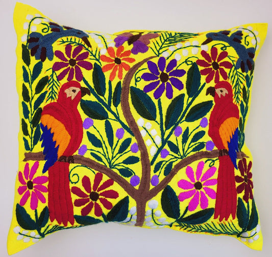 Mexican cushion cover, handmade in Mexico