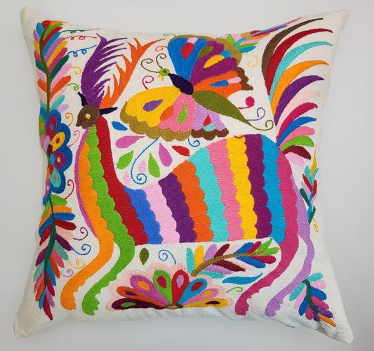 Otomi Kissen, mexikanischer Kissenbezug, made in Mexiko