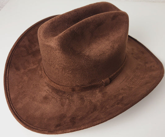 chapeau de cowboy fait main du Mexique, chapeau de cowboy original