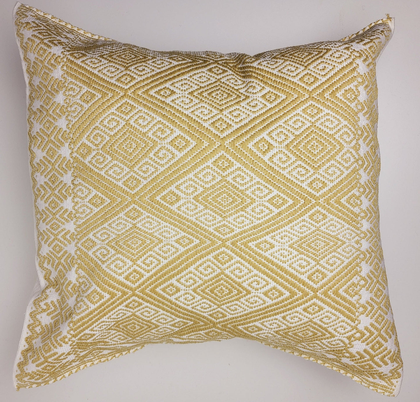 mexican handwoven pillow cover, handwoven pillow