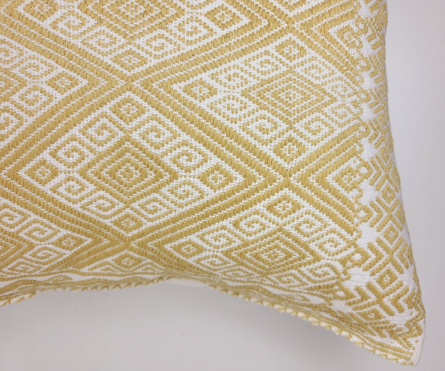 mexican handwoven pillow cover, handwoven pillow