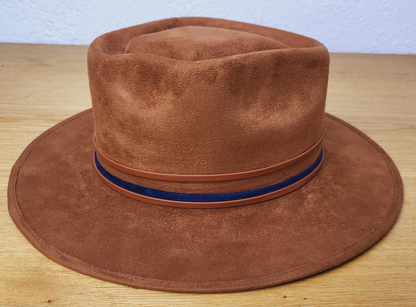 Fedora Hut mit Hutschmuck, handgemachter Hut aus Mexiko,  Hut mit Federn, Boho Hut