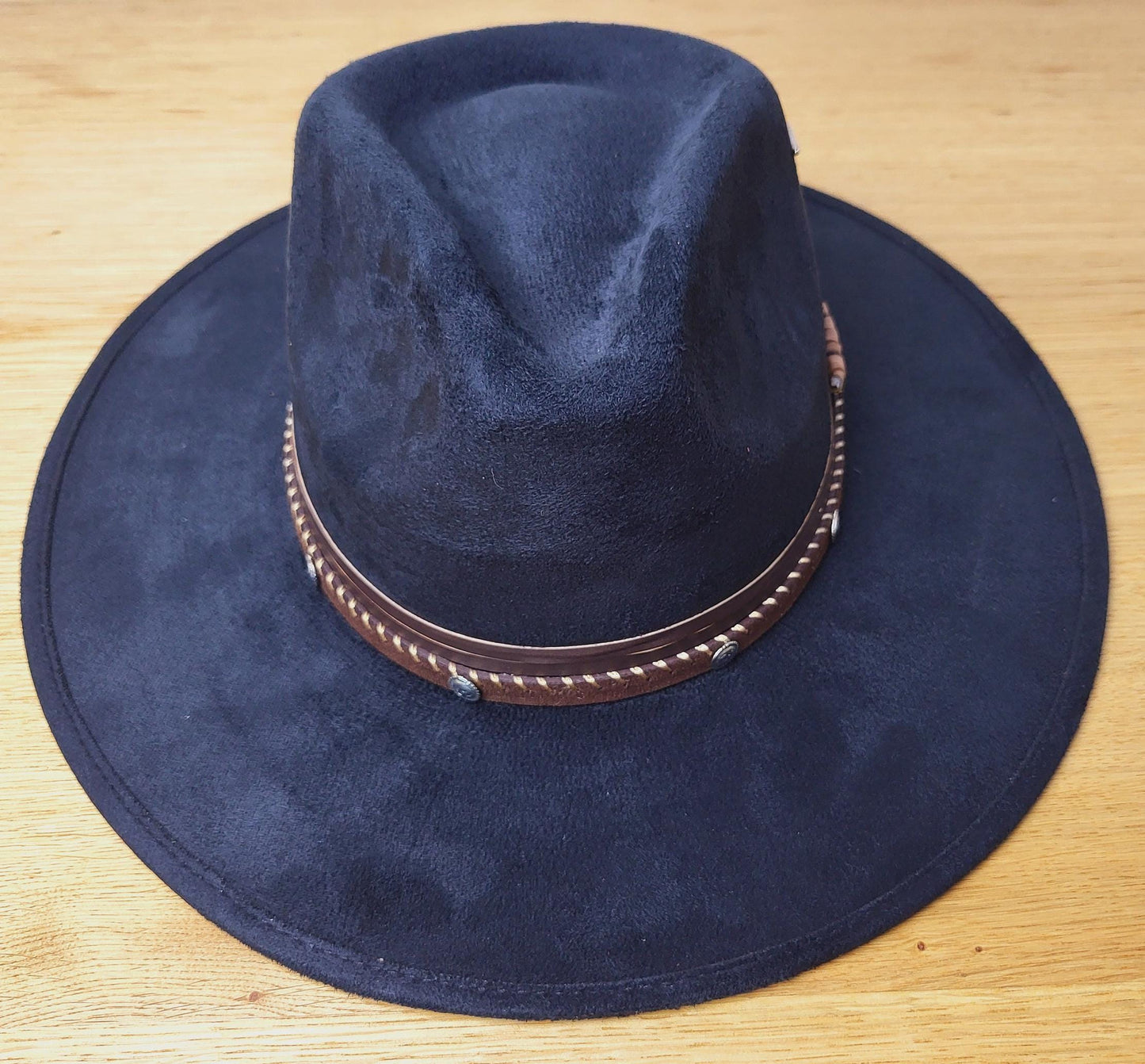 Fedora Hut mit Hutschmuck, handgemachter Hut aus Mexiko,  Hut mit Federn, Boho Hut