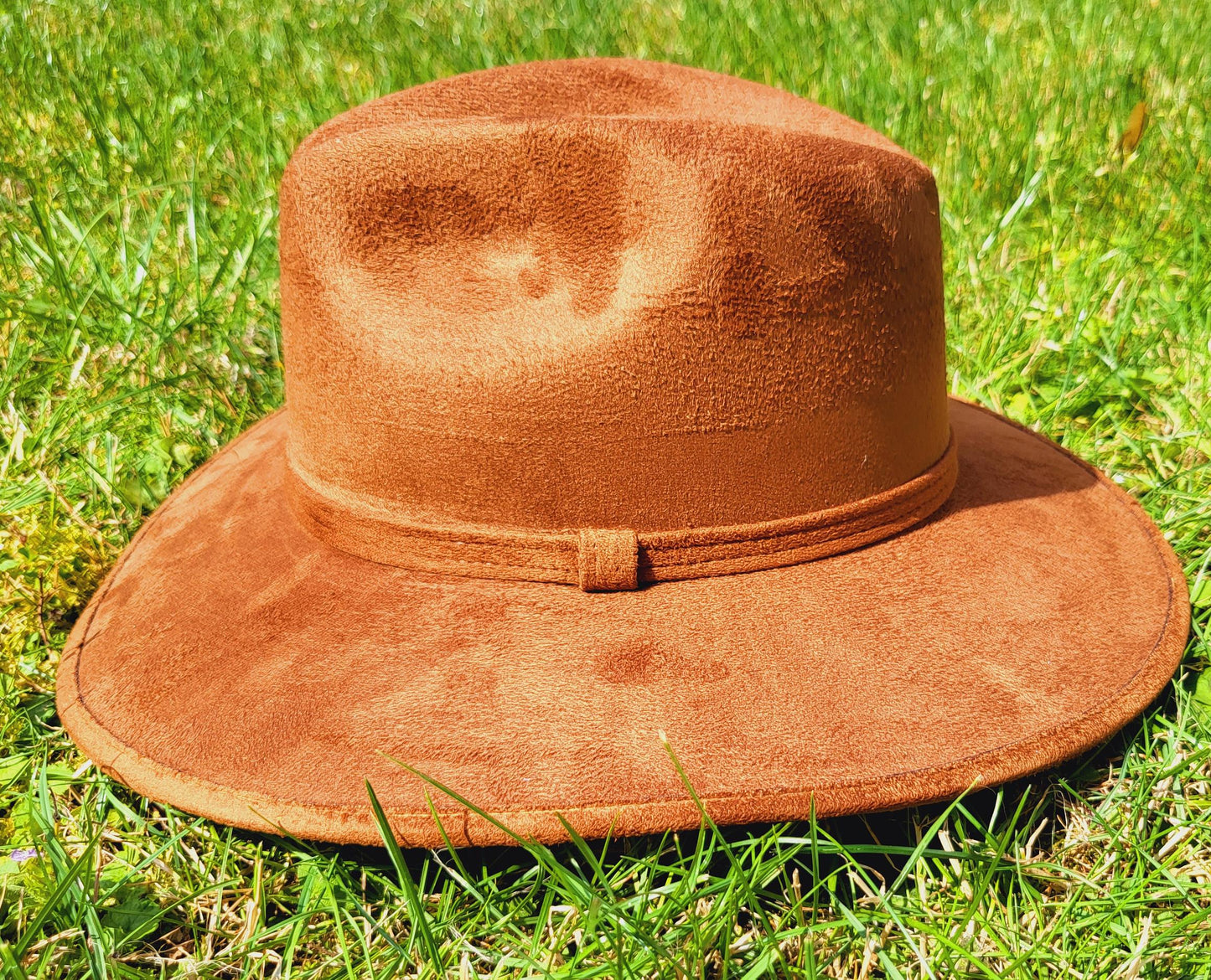 Fedora Hut mit gebogener Krempe, handgemachter mexikanischer Hut für Frau und Mann