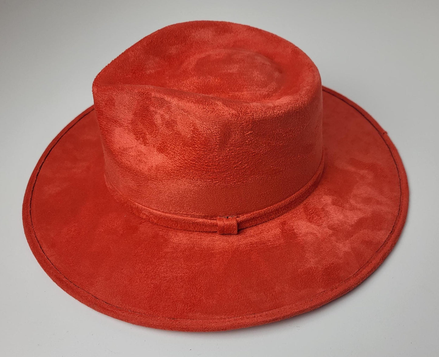 Chapeau Fedora, chapeau fait main au Mexique, chapeau bohème, chapeau rose