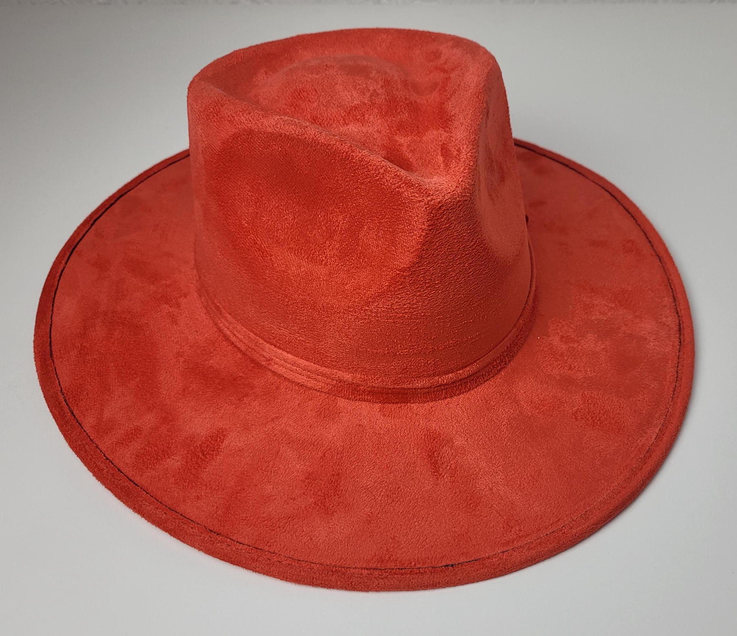 Chapeau Fedora, chapeau fait main au Mexique, chapeau bohème, chapeau rose