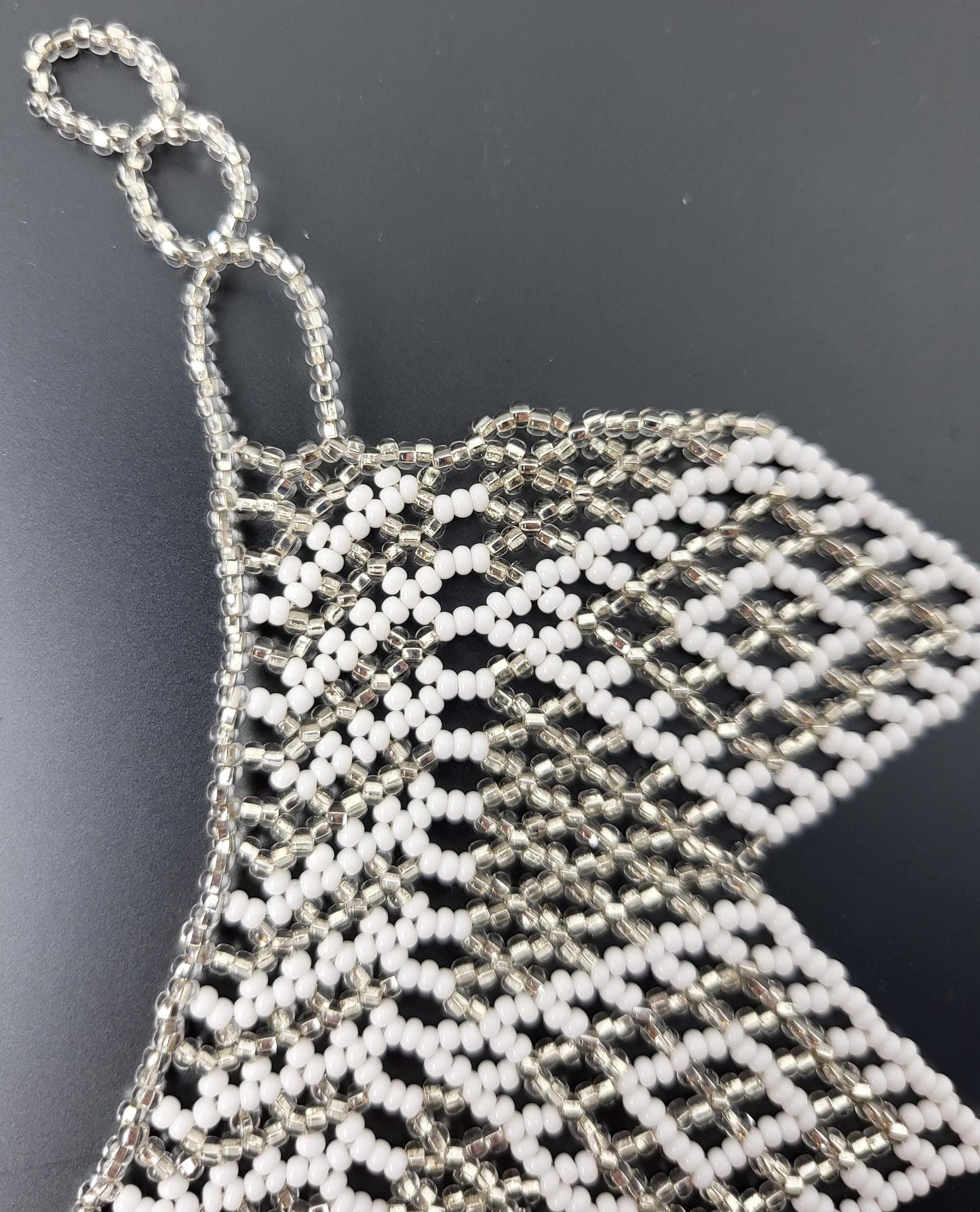 handgemachte Perlenkette, Perlenschmuck aus Chiapas Mexiko, bunte Ketten hergestellt von Indigenen Frauen