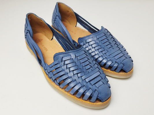 mexikanische Huaraches, handgemachte Huarache Sandalen, Ledersandalen, Huarache Schuhe
