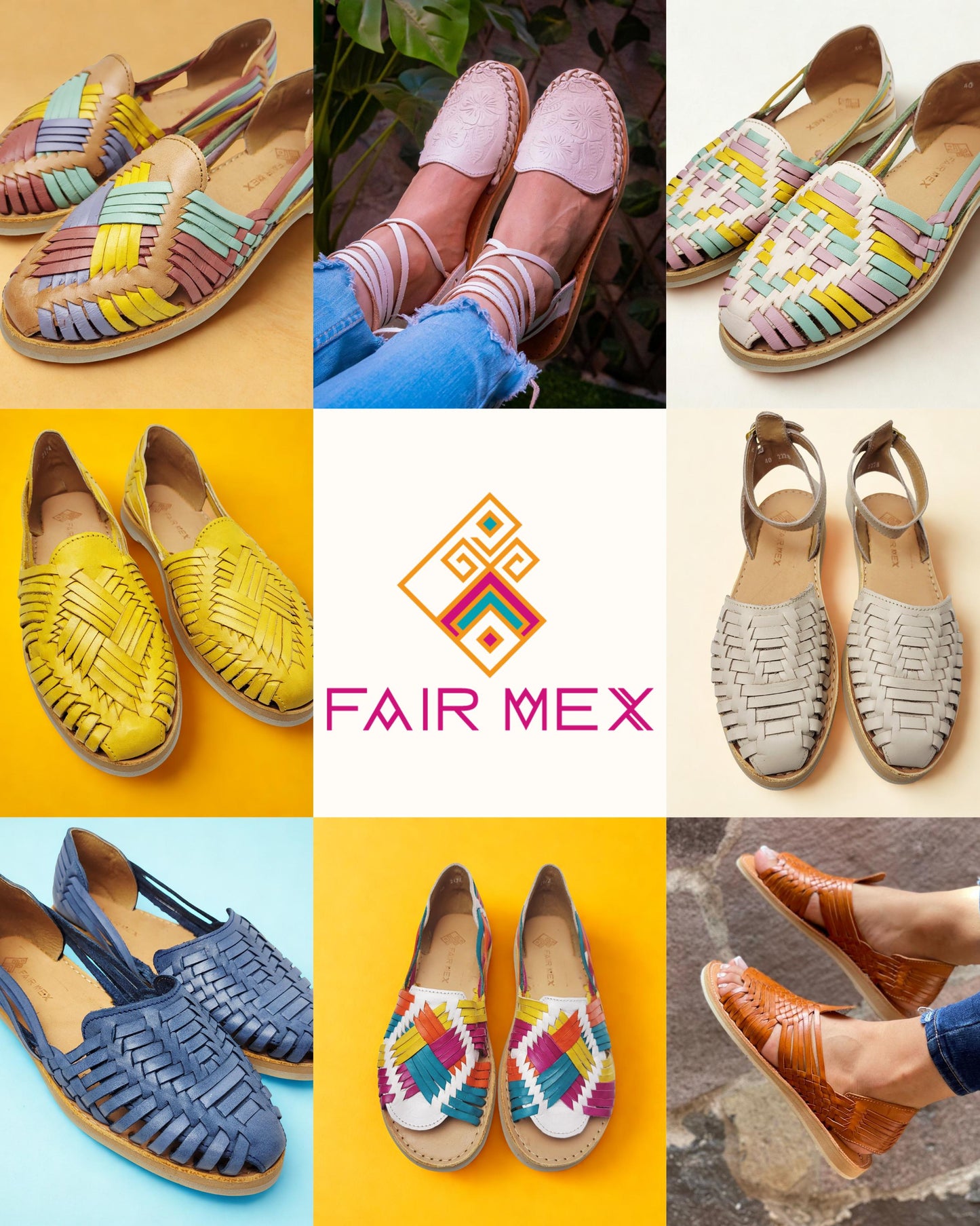 mexikanische Huaraches, handgemachte Huarache Sandalen, Ledersandalen, Huarache Schuhe