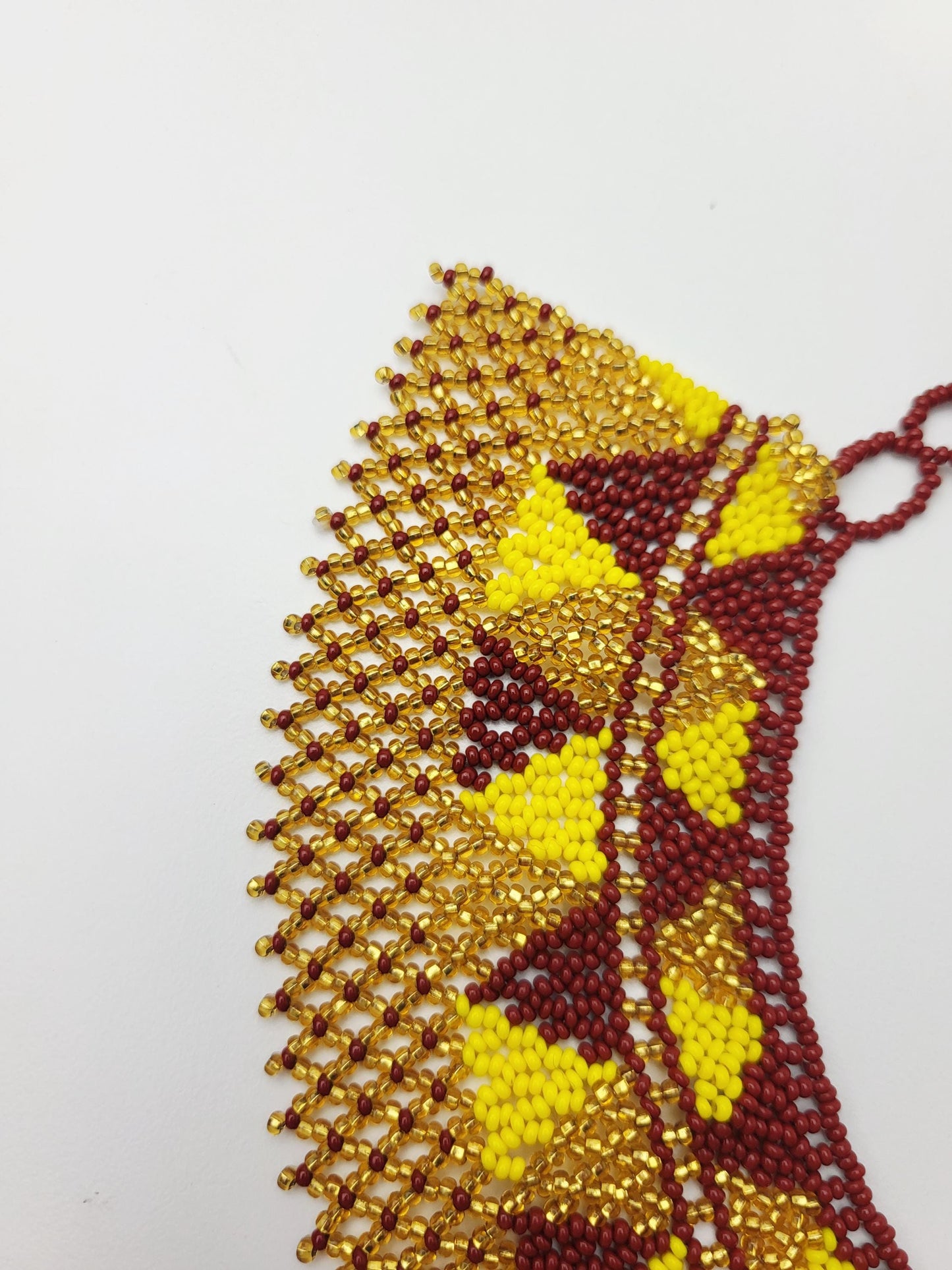 mexikanische Perlenschmuck, Perlenkette aus Chiapas Mexiko, bunte Ketten hergestellt von Indigenen Frauen