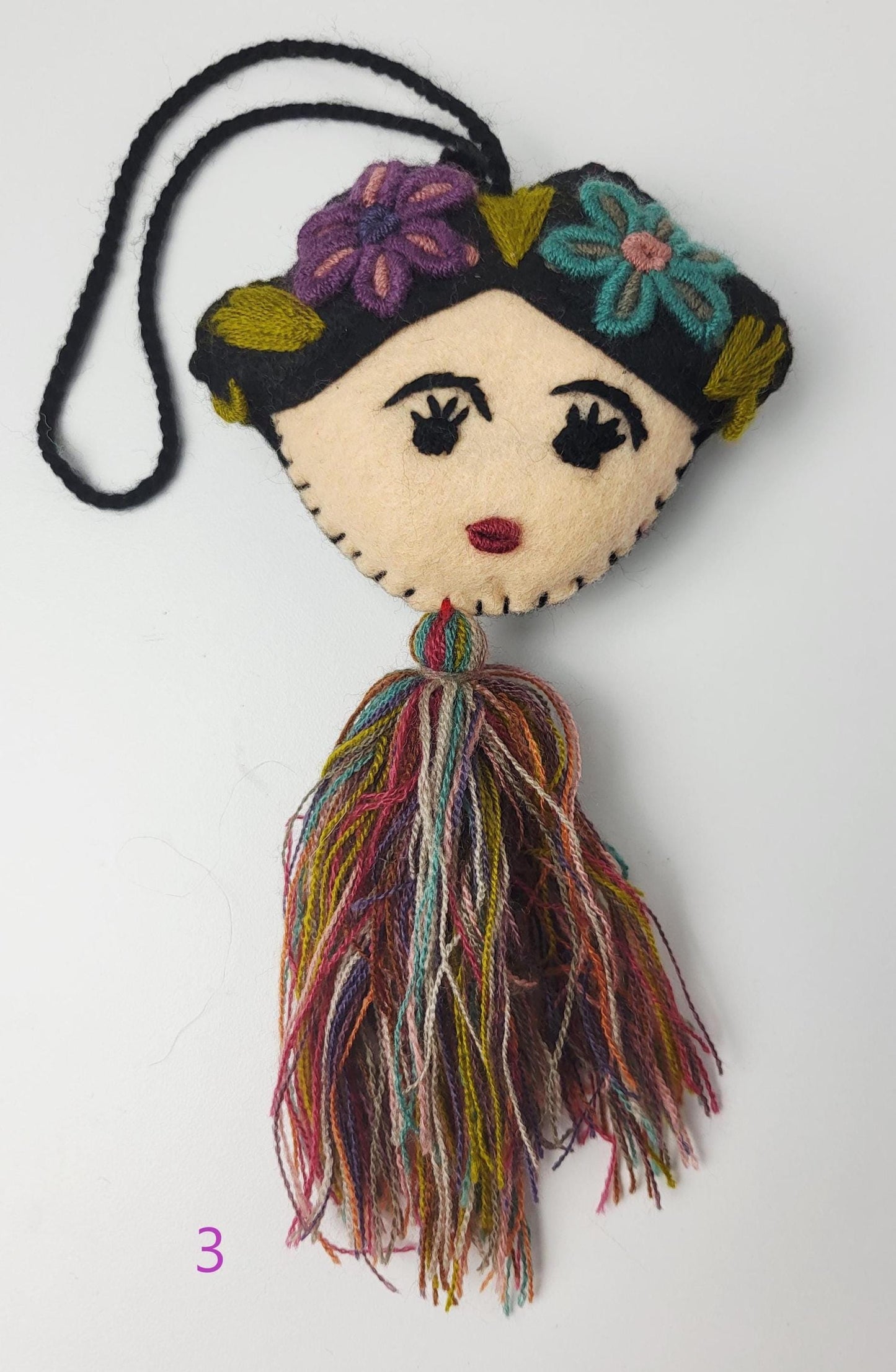 Pendentif mexicain, décoration Frida Kahlo, décoration mexicaine