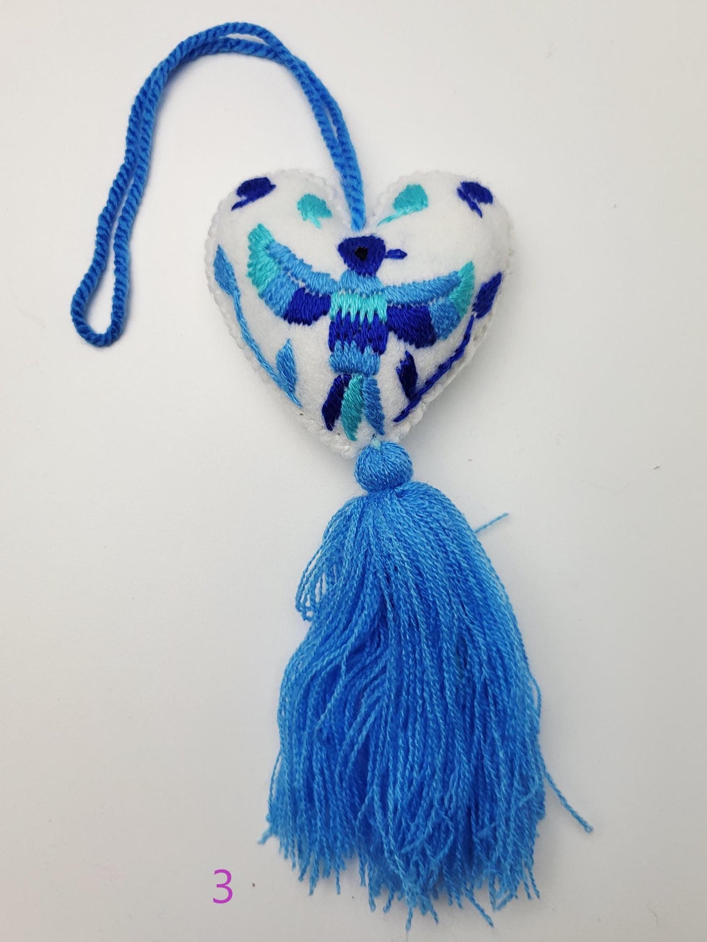 Mexikanischer Anhänger, mexikanisches Herz, mexikanische Deko, Herz Anhänger