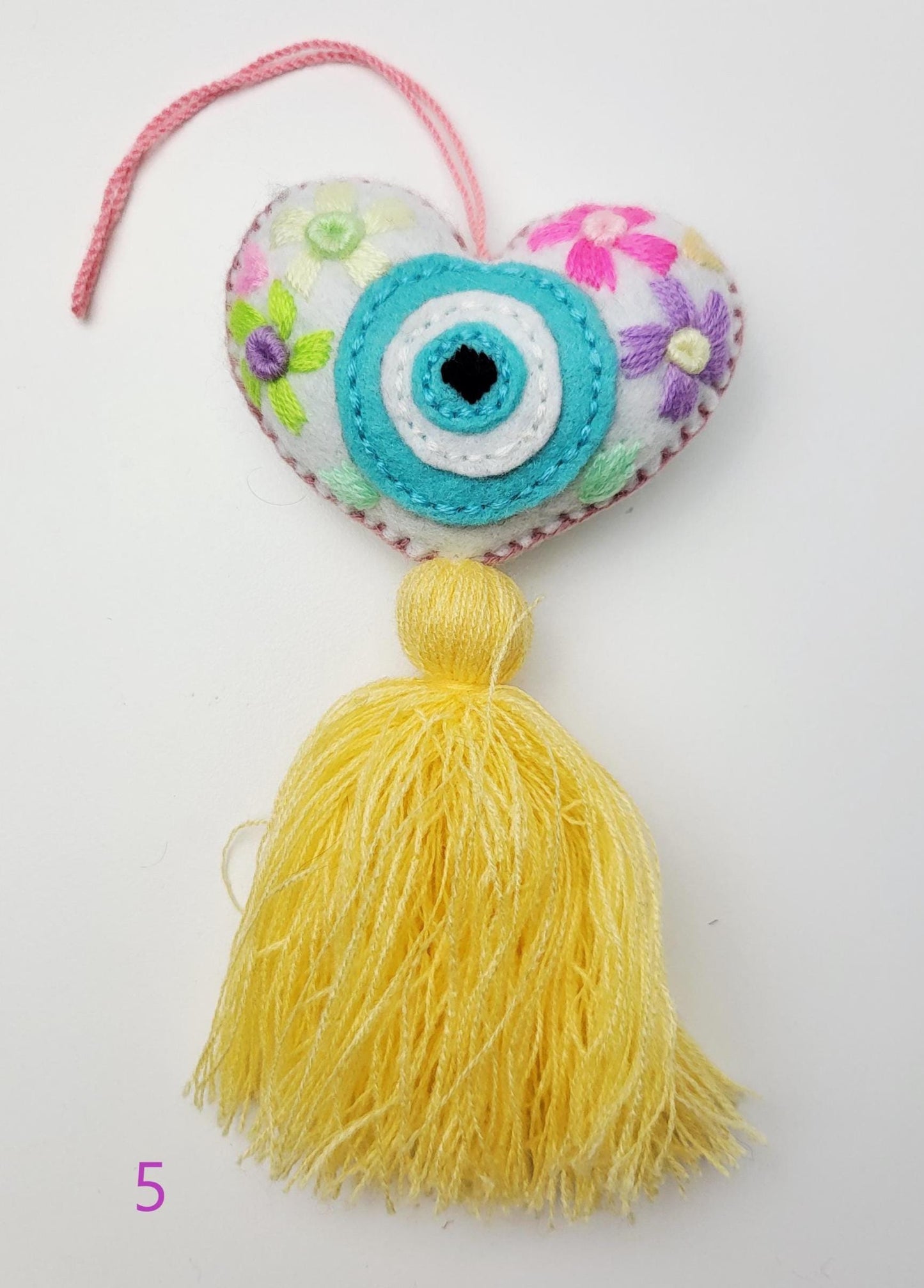 Mexikanischer Anhänger, mexikanisches Herz, mexikanische Deko, Herz Anhänger