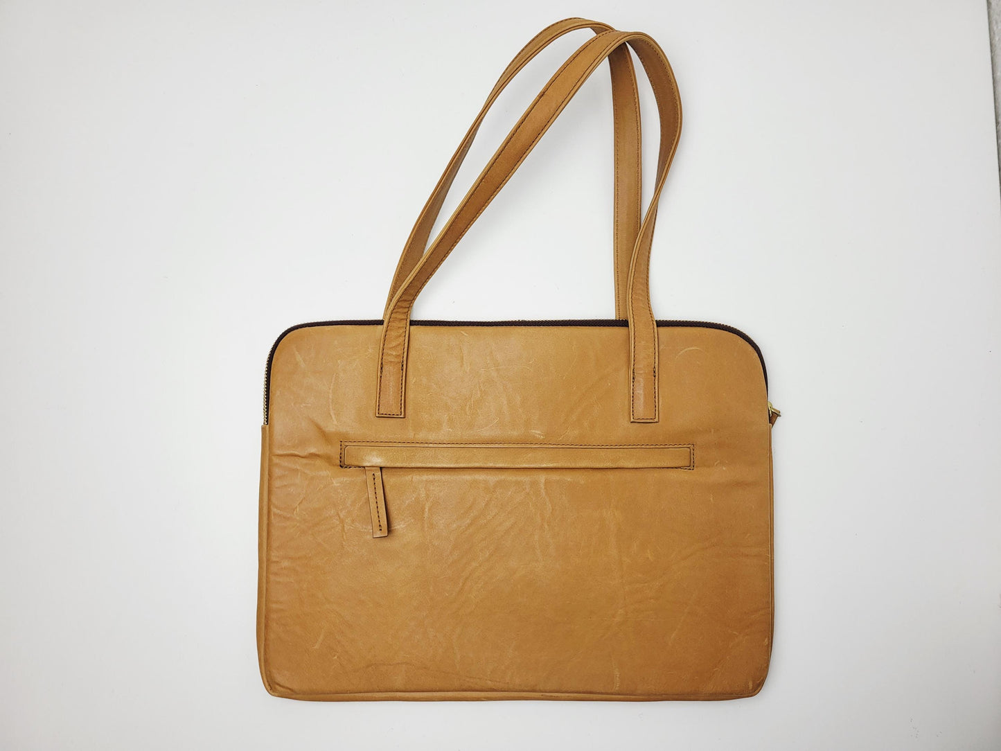 Laptoptasche, handbestickt in Mexiko, flache Handtasche