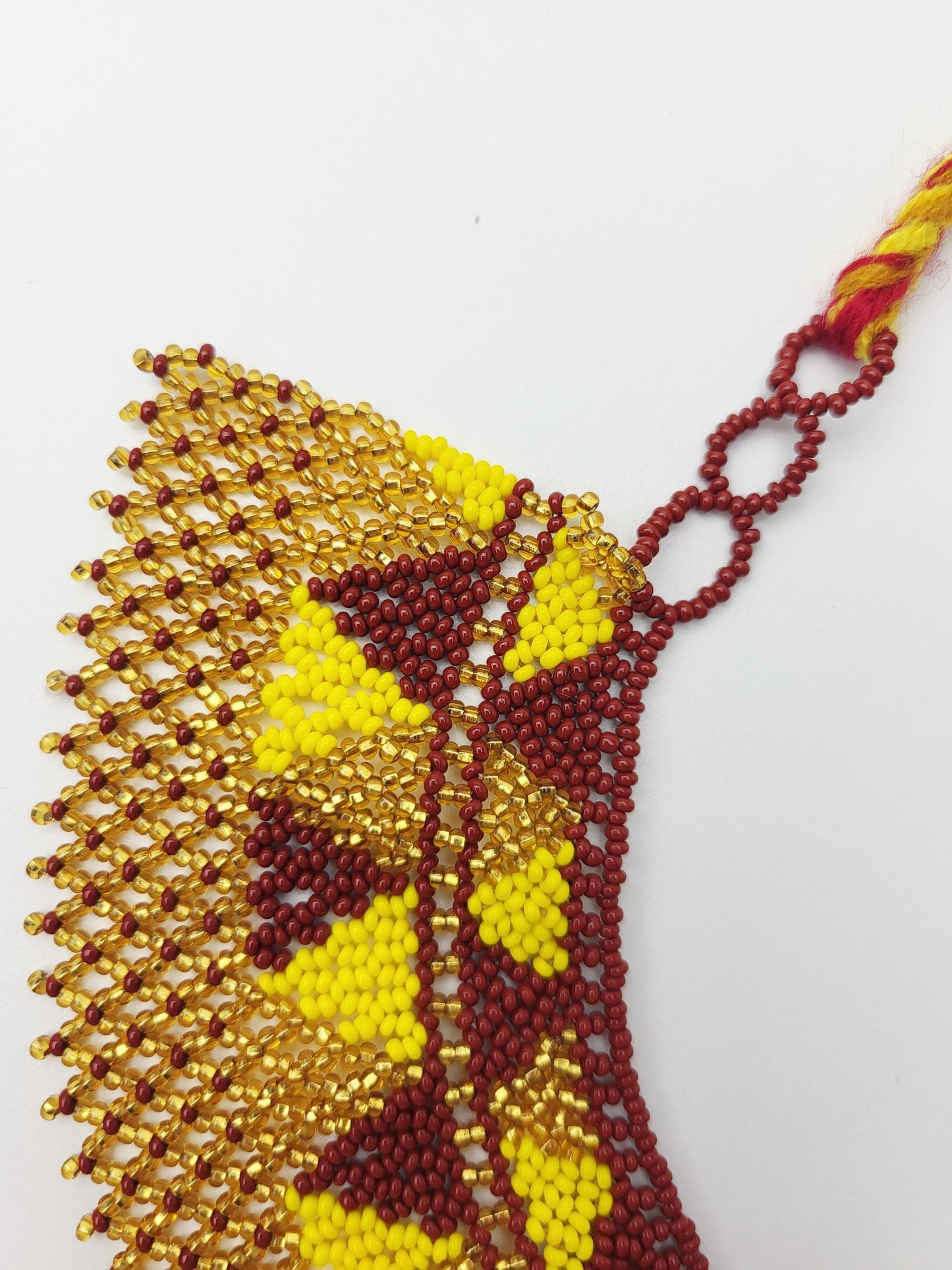 mexikanische Perlenschmuck, Perlenkette aus Chiapas Mexiko, bunte Ketten hergestellt von Indigenen Frauen