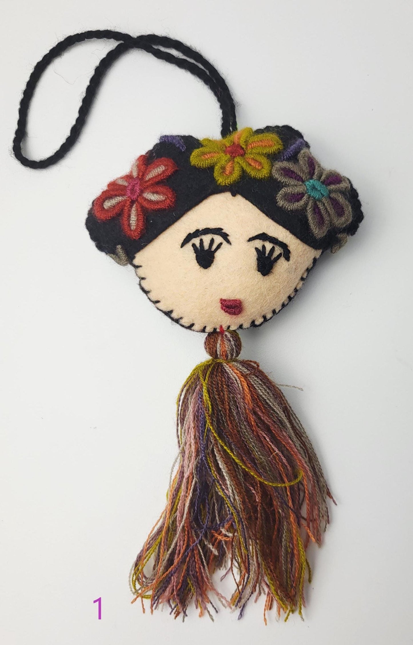 Pendentif mexicain, décoration Frida Kahlo, décoration mexicaine