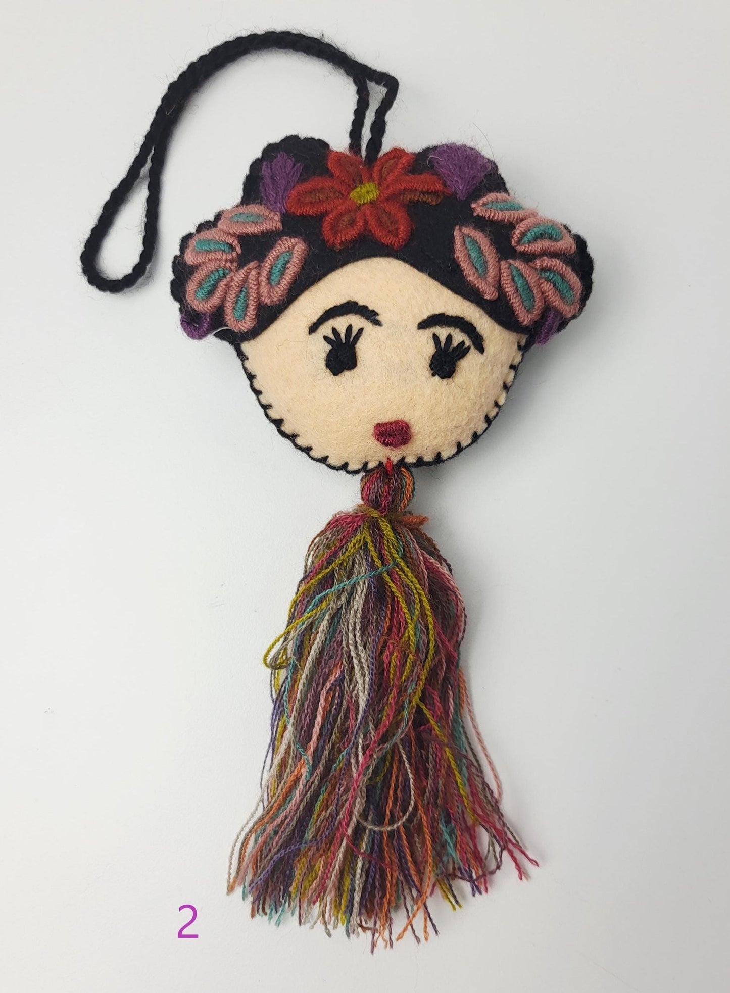 Pendentif mexicain, décoration Frida Kahlo, décoration mexicaine