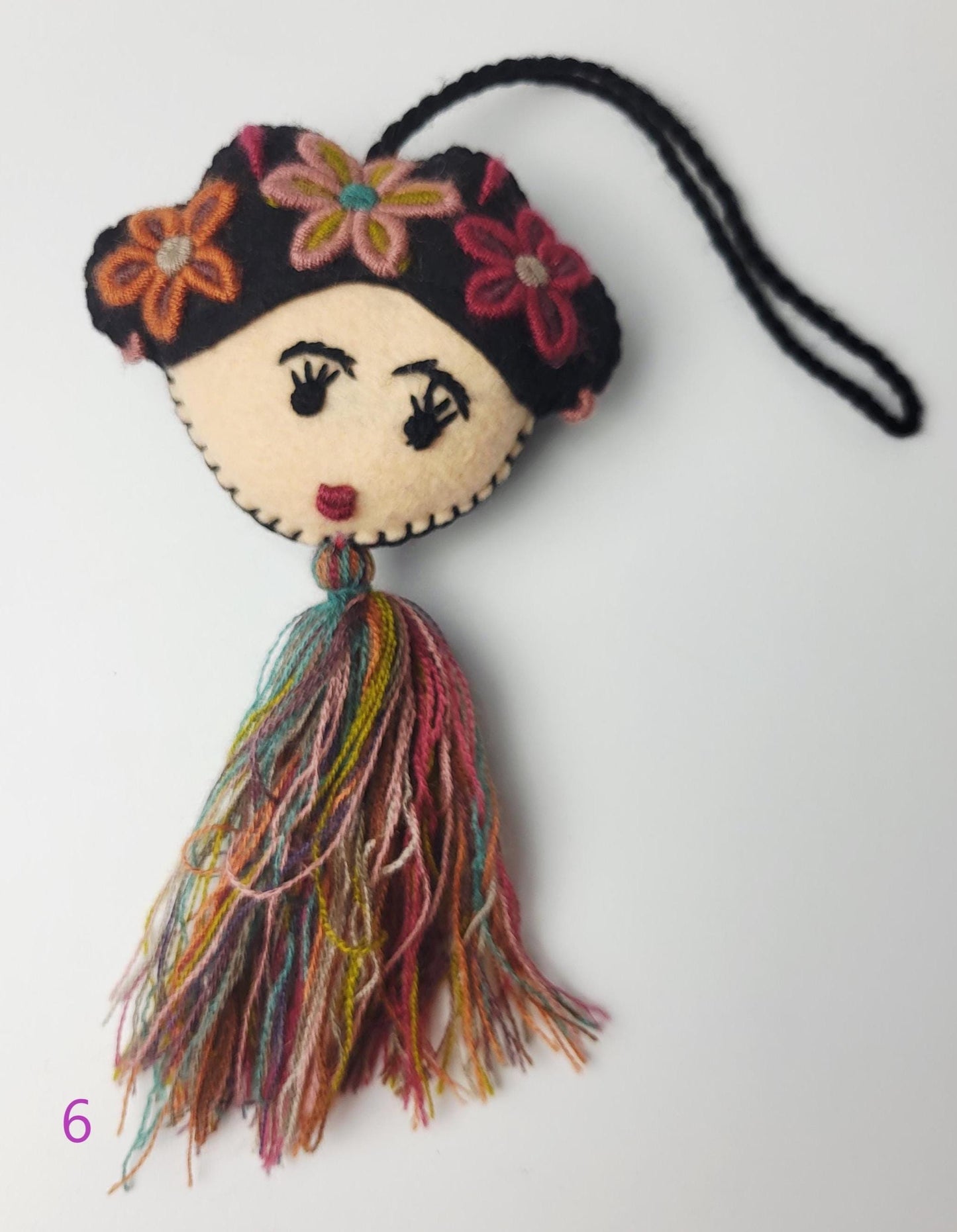 Pendentif mexicain, décoration Frida Kahlo, décoration mexicaine