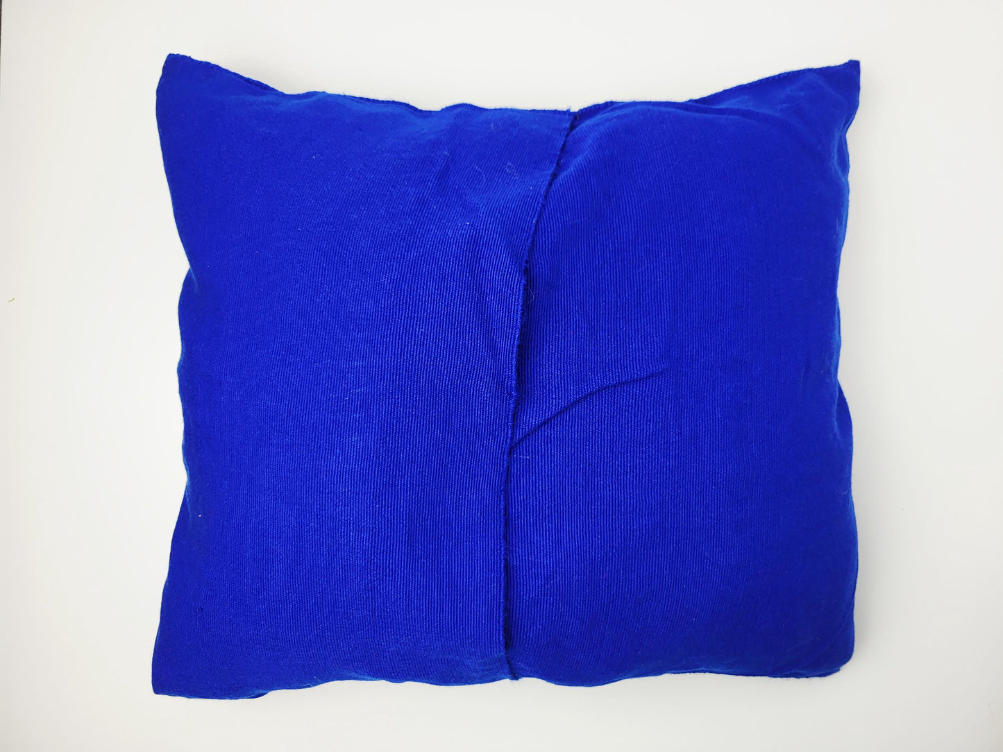 handbestickte und gewebte Kissenhülle, Kissenhülle mit Tiermuster