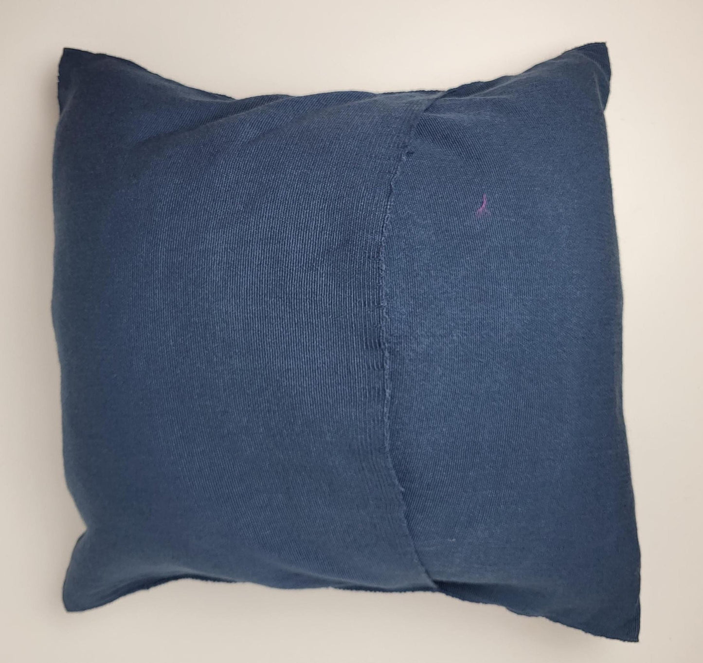 Besticktes und gewebtes Kissen aus Mexiko, Kissenhülle mit Tiermuster aus Mexiko