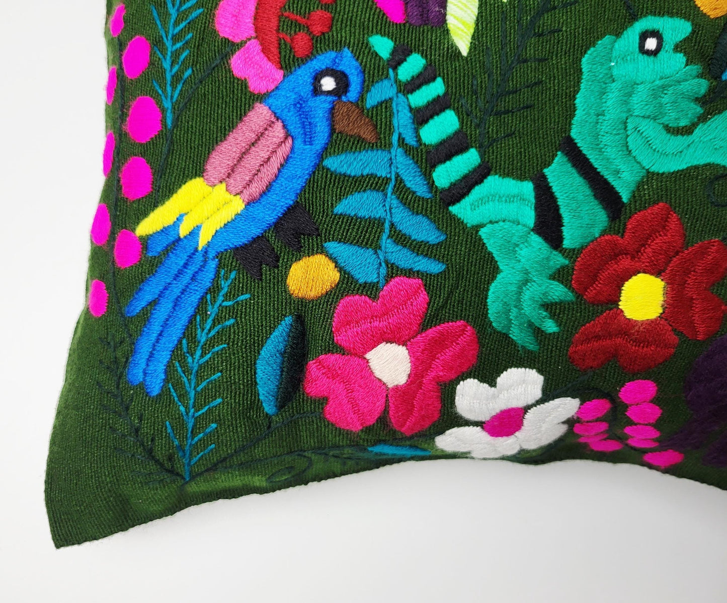 mexikanischer Kissenbezug, hangefertigt in Mexiko