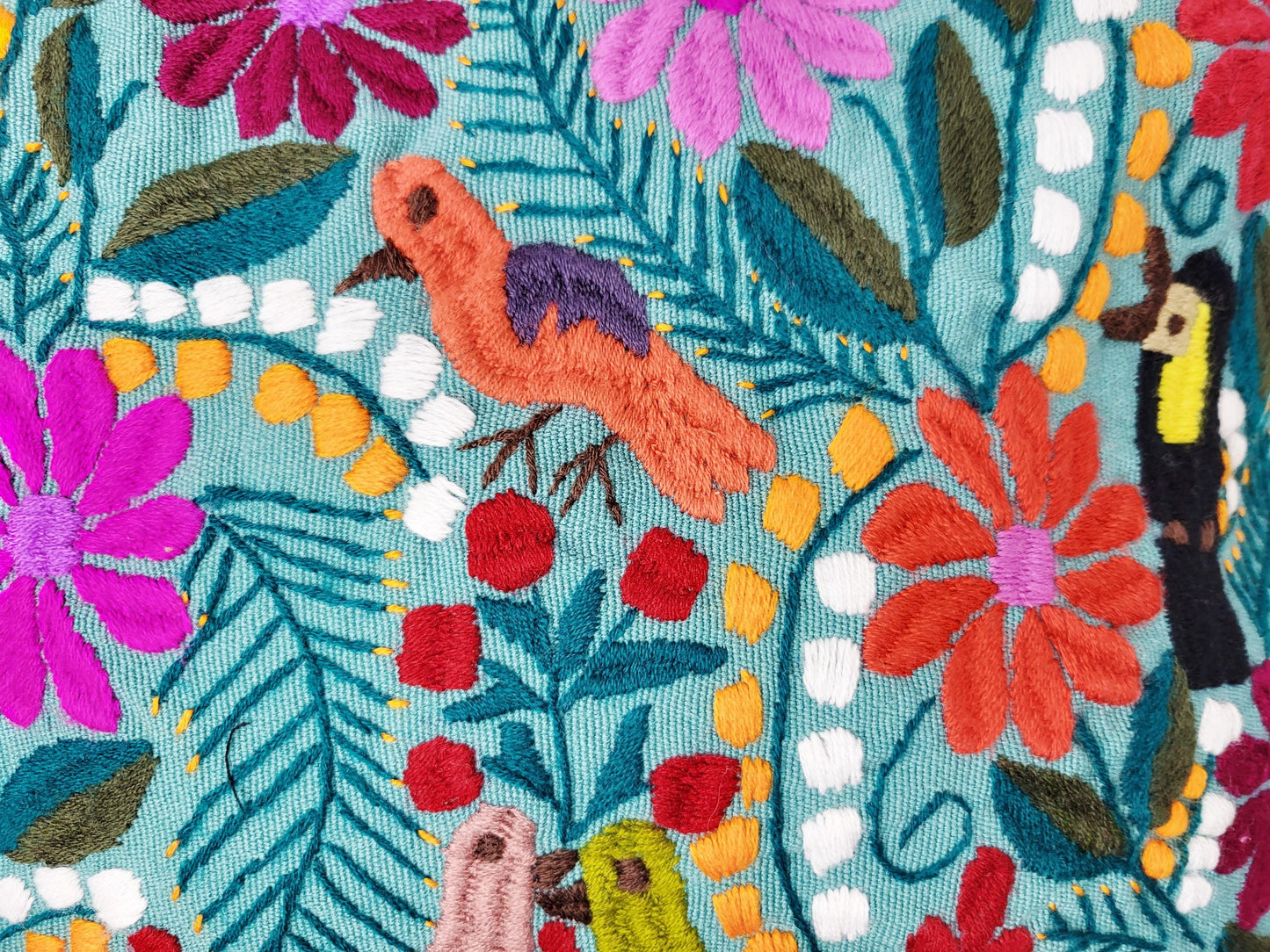 handgemachtes Zierkissen, made in Mexico